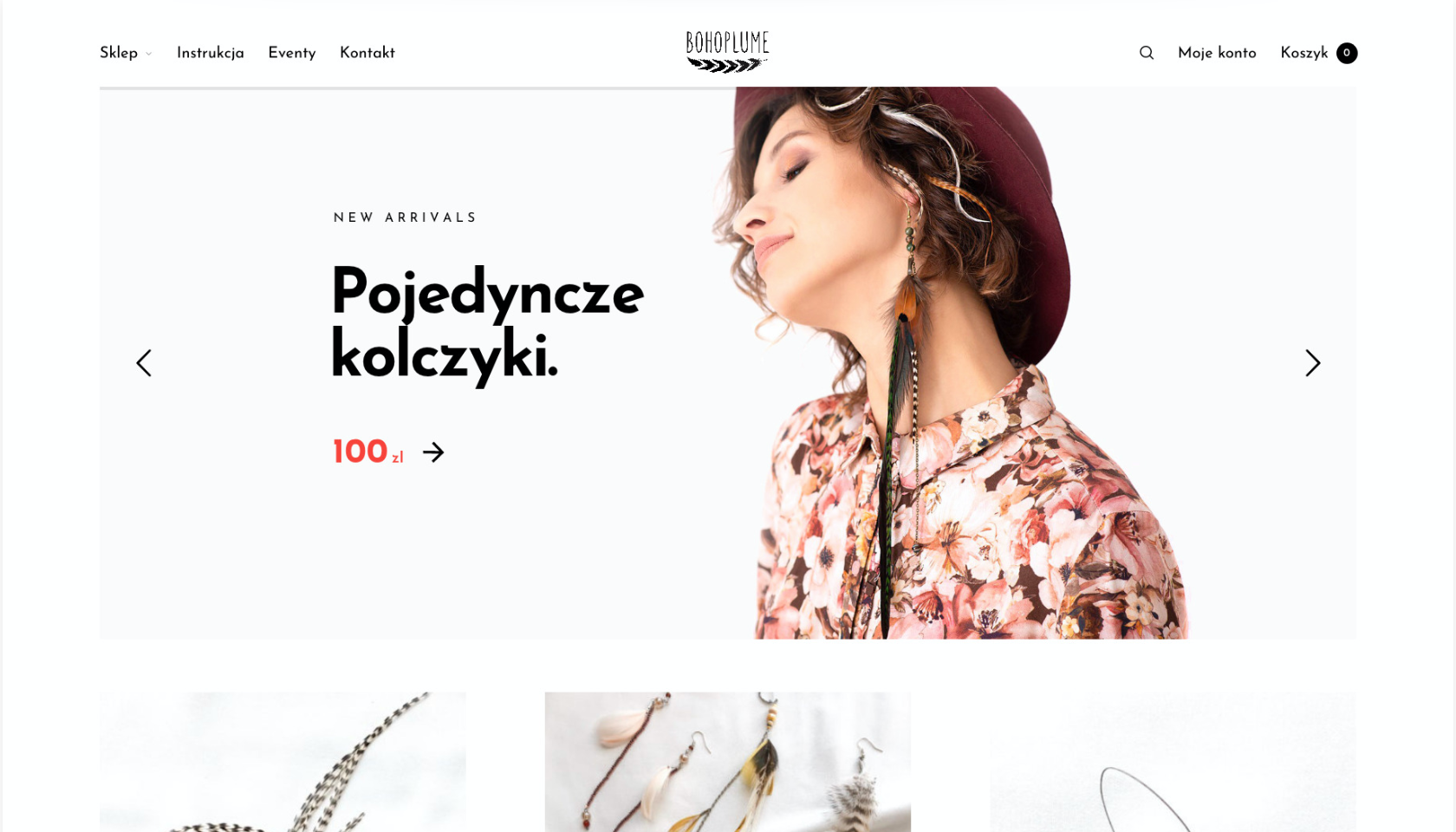 Development of a Polish internet store